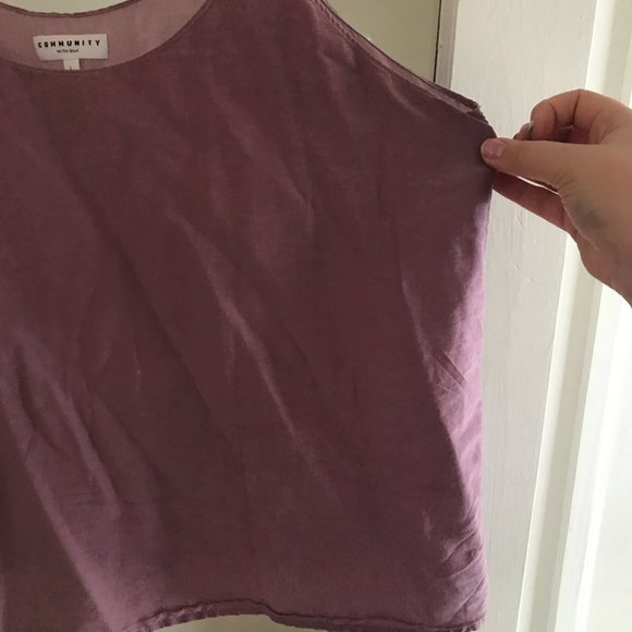 Aritzia COMMUNITY Silk Tank Top - Picture 6 of 9